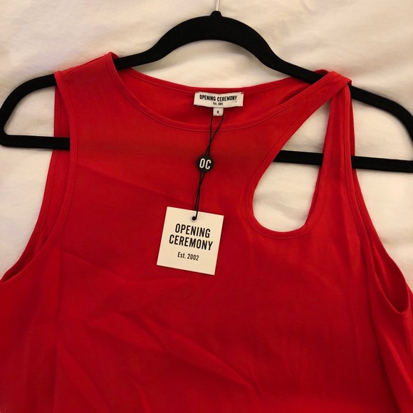 Opening Ceremony red gown - Picture 2 of 4